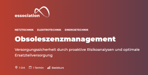 BDEW Onlinekurs Obsoleszenzmanagement